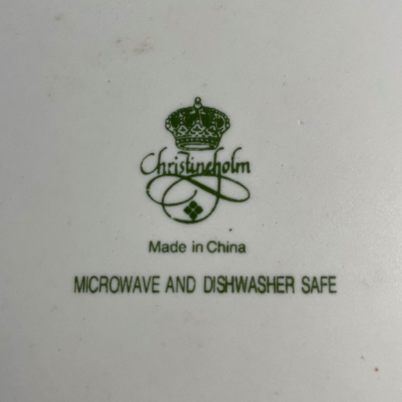 Vintage Christineholm Porcelain Rose Quiche Tart Pan White Dish 10” Inch Fluted - Picture 3 of 4